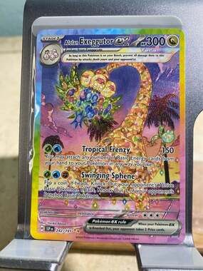 Alolan Exeggutor ex - 242/191 Special Illustration Rare,